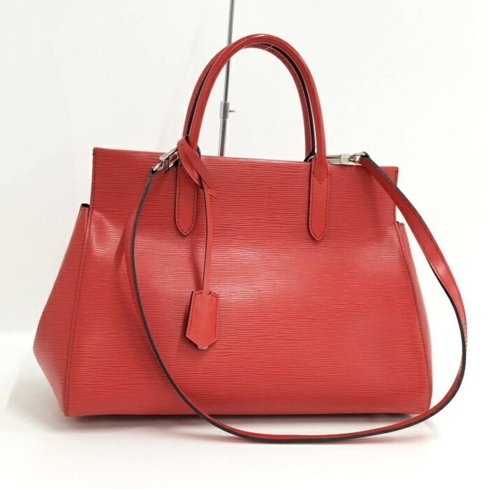 Louis Vuitton Marly MM Epi Coquelicot Shoulder Bag